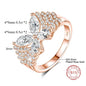 Butterfly Diamond 18k Gold Ring