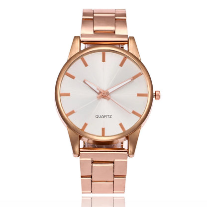 Rhinestone Gilded Mesh Bracelet Watch