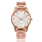 Rhinestone Gilded Mesh Bracelet Watch