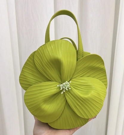3D Flora Evening Bridal Clutch