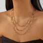 Multilayer Evil Eye Pearl Necklace