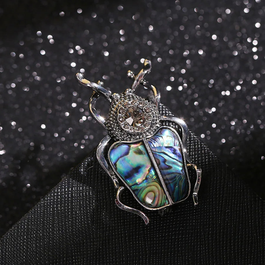 Rhinestone Ginkgo Crystal Office Brooch