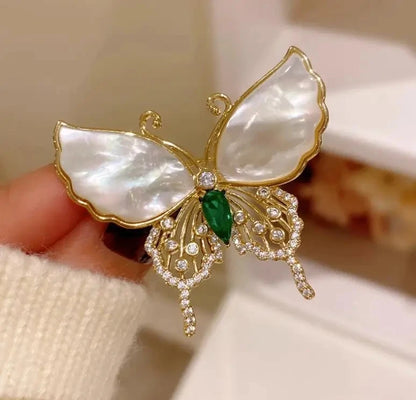 Tulip Flower Pearl Gala Brooch