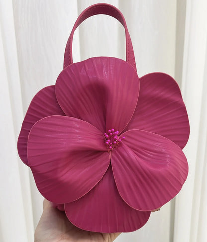 3D Flora Evening Bridal Clutch