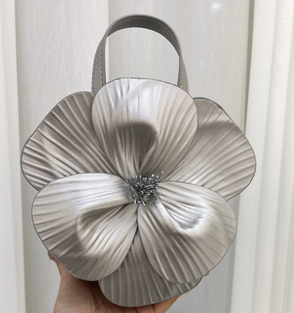 3D Flora Evening Bridal Clutch