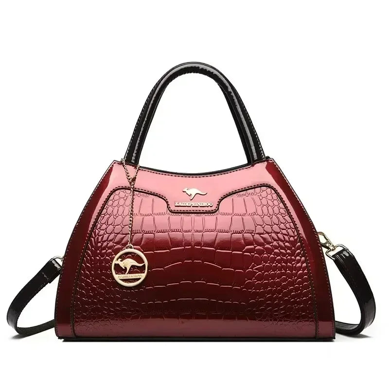 Iconic Grained Leather Crossbody Bag