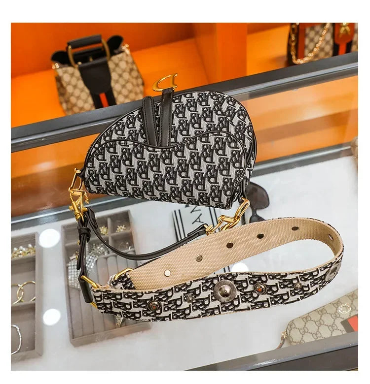 Quilted Designer Travel Clutch Bag