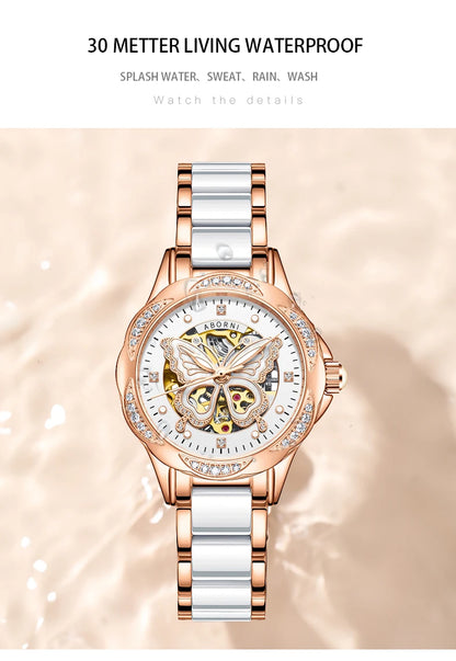Stainless Steel Automatic Mechanical Watch