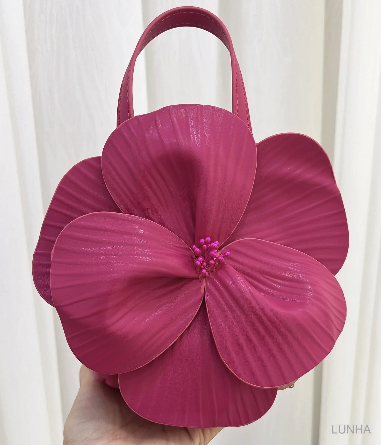 3D Flora Evening Bridal Clutch