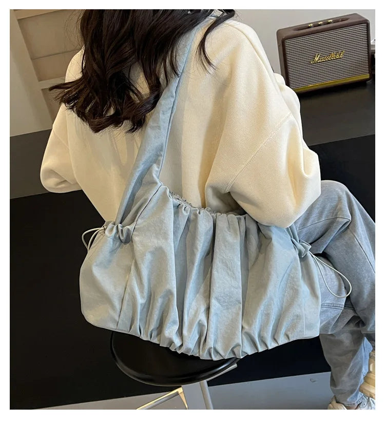 Nylon Architectural Lady Tote Bag