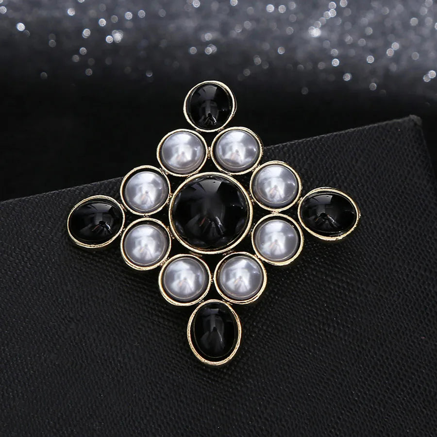 Rhinestone Ginkgo Crystal Office Brooch
