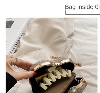 Sculpted Heart Metal Evening Clutch