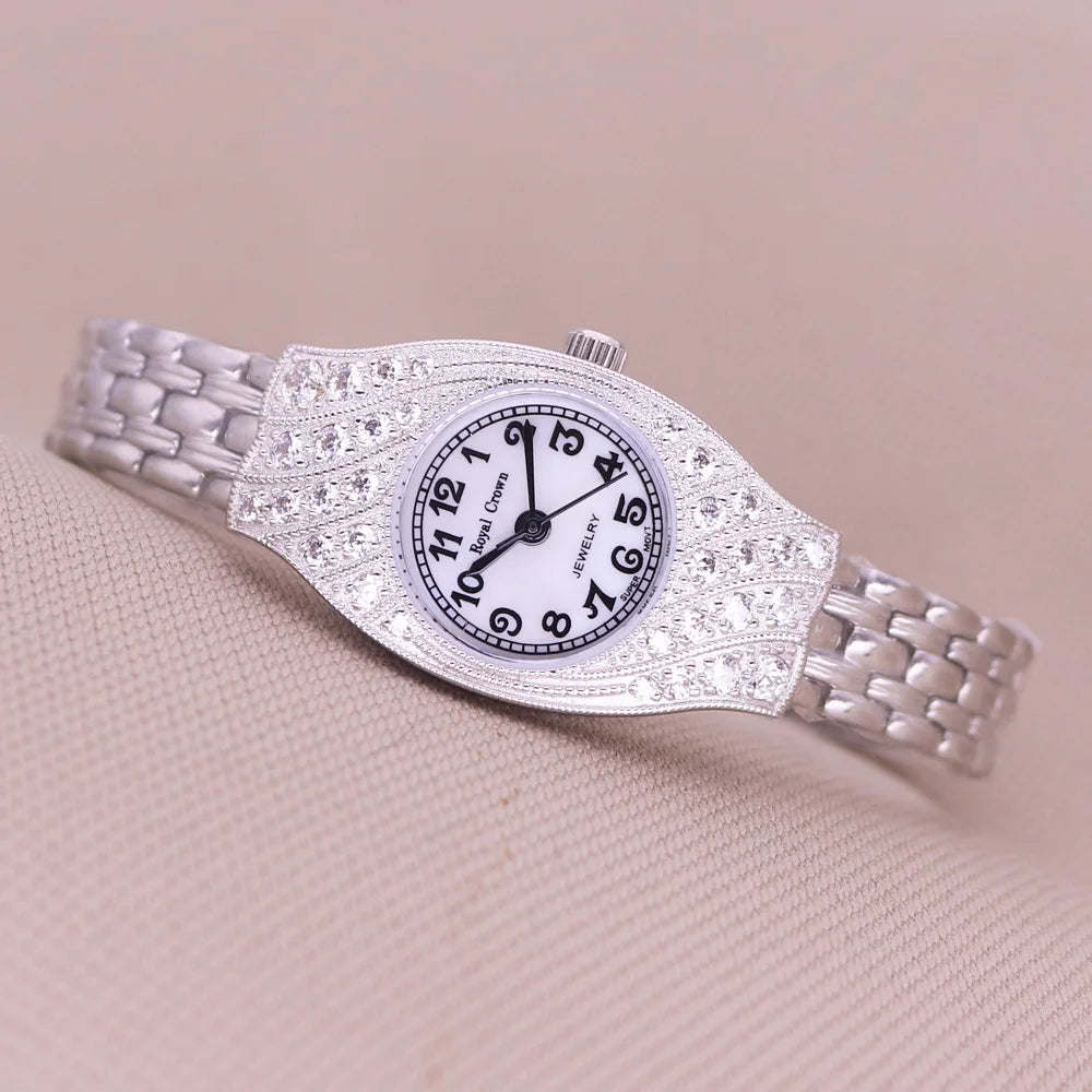 Fine Shell Rhinestone Bracelet Watch