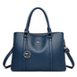 Masterpiece Grained Leather Messenger Bag