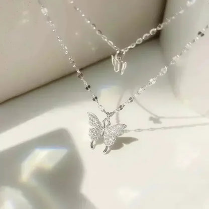 Pearl Tassel Snake Bone Necklace