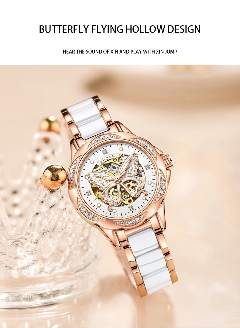 Stainless Steel Automatic Mechanical Watch