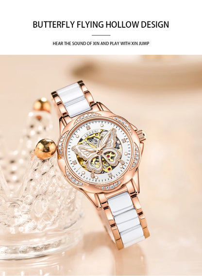 Stainless Steel Automatic Mechanical Watch