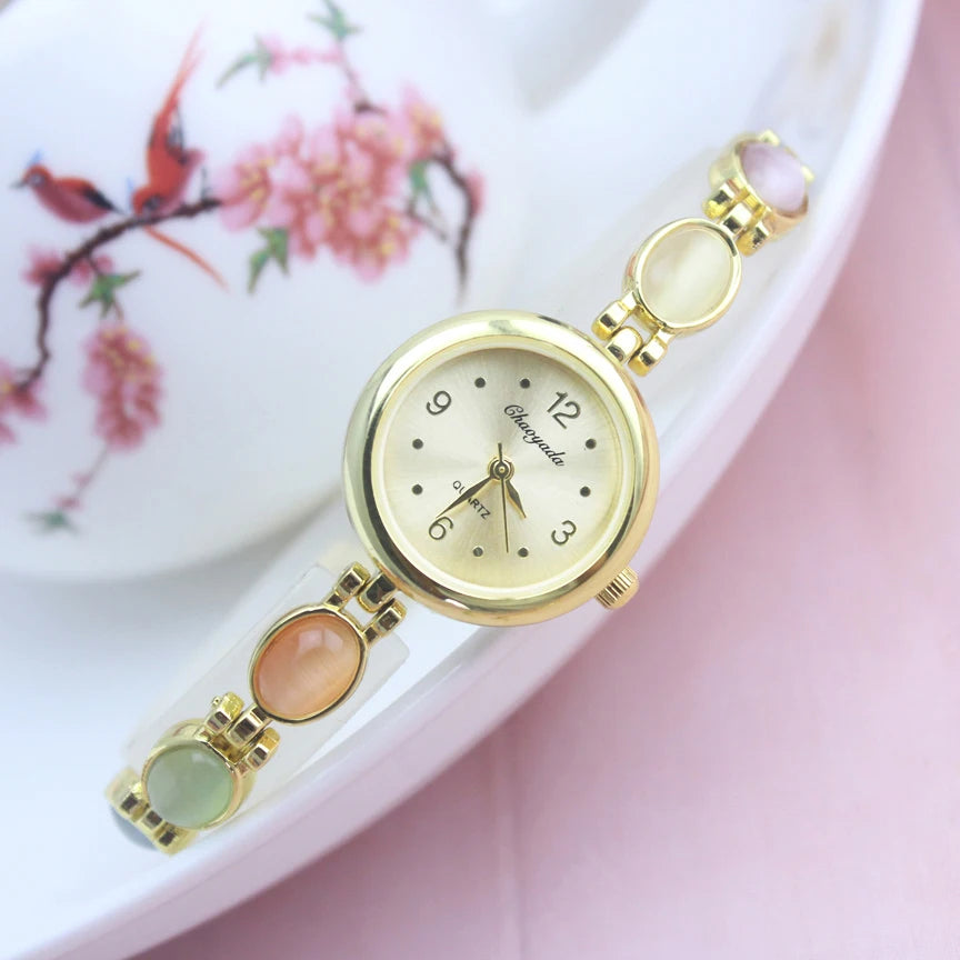 Gilded Heritage Dress Bracelet Watch