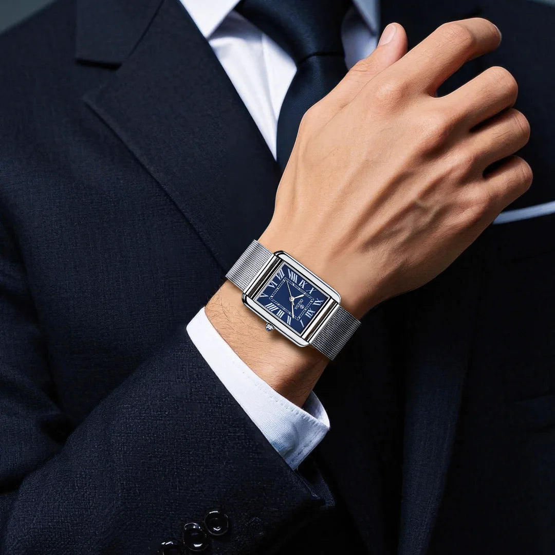 Gilded Waterproof Couple’s Watch Set