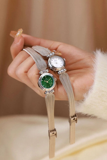 Temperament Gold Waterproof Jewelry Watch