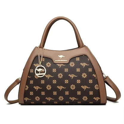 Iconic Grained Leather Crossbody Bag