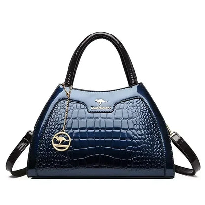 Iconic Grained Leather Crossbody Bag