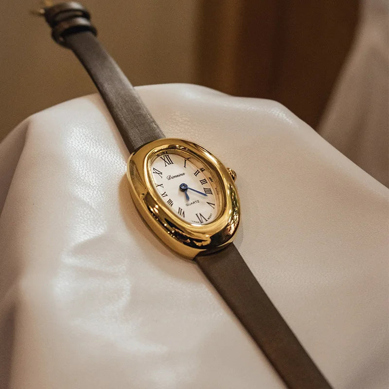 Roman Heritage Vintage Leather Watch