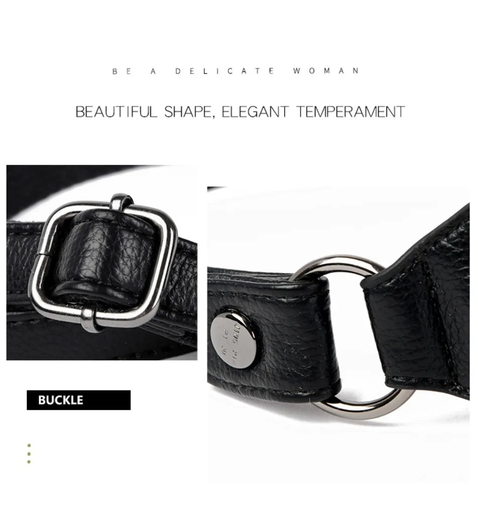 New Style Grained Messenger Bag