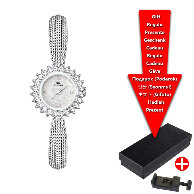 Wheat Ear Rhinestone Jewelry Watch