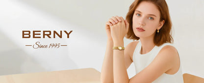 Gilded Brilliance Jewelry Bracelet Watch