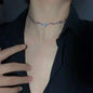 Pearl Tassel Snake Bone Necklace