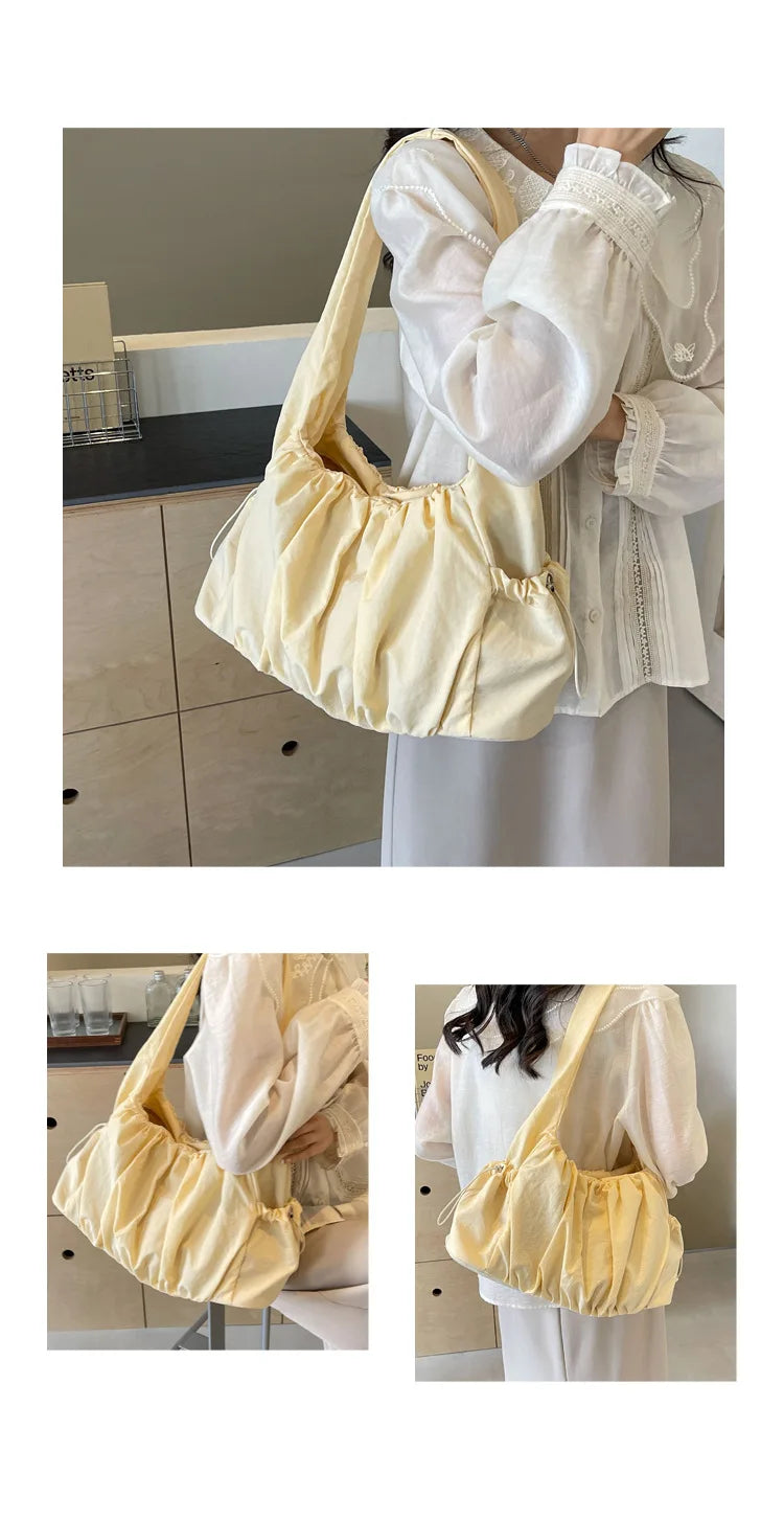 Nylon Architectural Lady Tote Bag