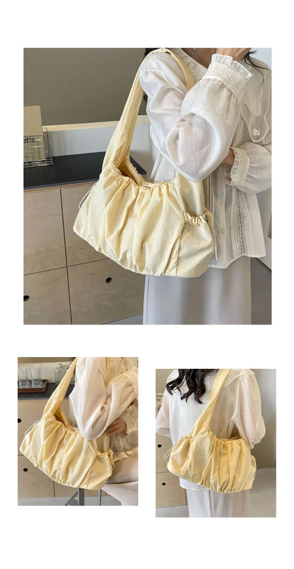 Nylon Architectural Lady Tote Bag