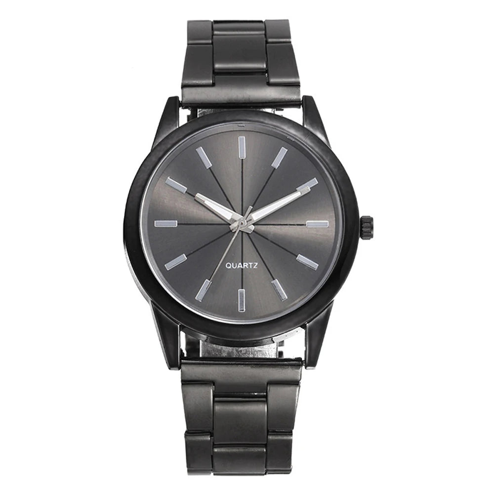 Rhinestone Gilded Mesh Bracelet Watch