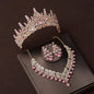 Dubai Royal Crystal Tiara Set