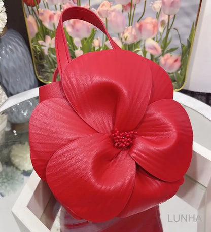 3D Flora Evening Bridal Clutch