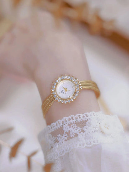 Wheat Ear Rhinestone Jewelry Watch