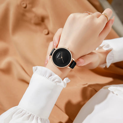 Contemporary High-Fashion Belt Watch