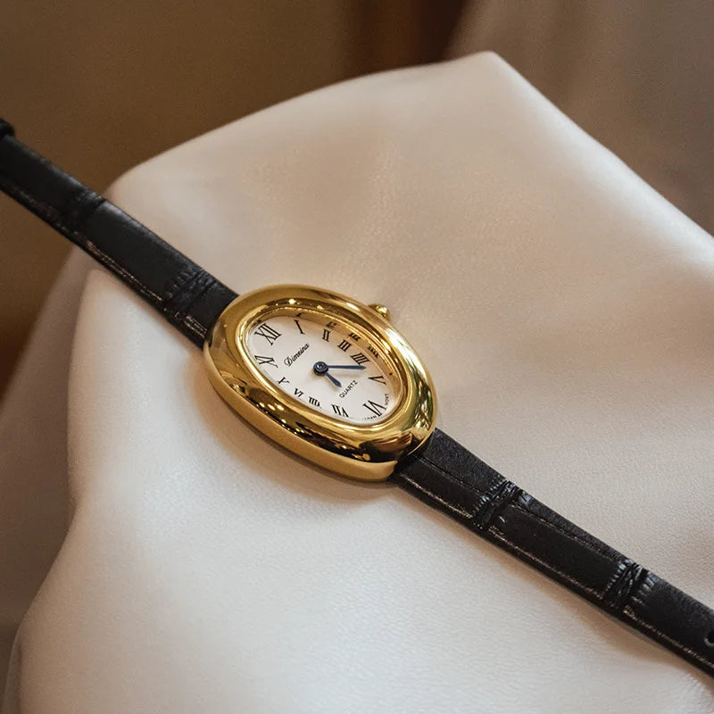 Roman Heritage Vintage Leather Watch