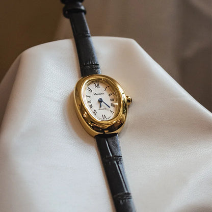 Roman Heritage Vintage Leather Watch