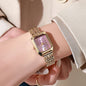 Geometric Steel Band Dress Watch