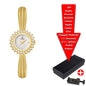 Wheat Ear Rhinestone Jewelry Watch
