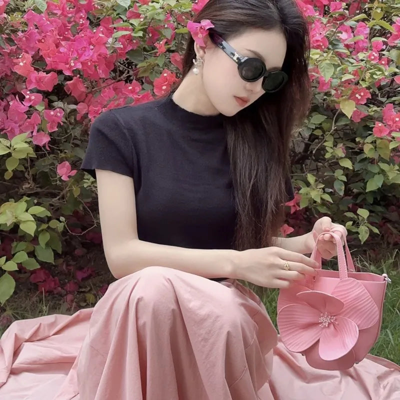 3D Flora Evening Bridal Clutch