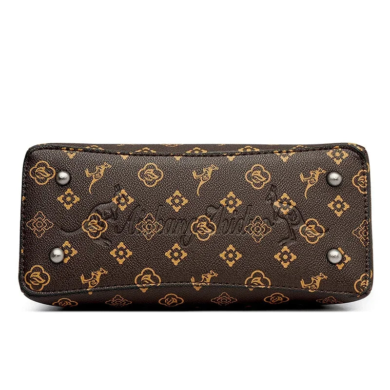 Iconic Grained Leather Crossbody Bag