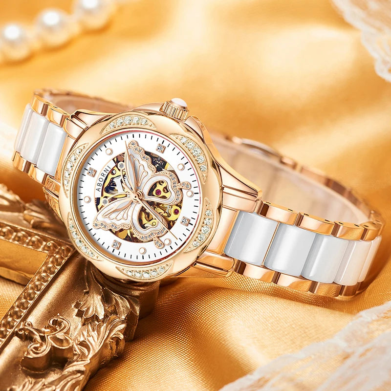 Stainless Steel Automatic Mechanical Watch