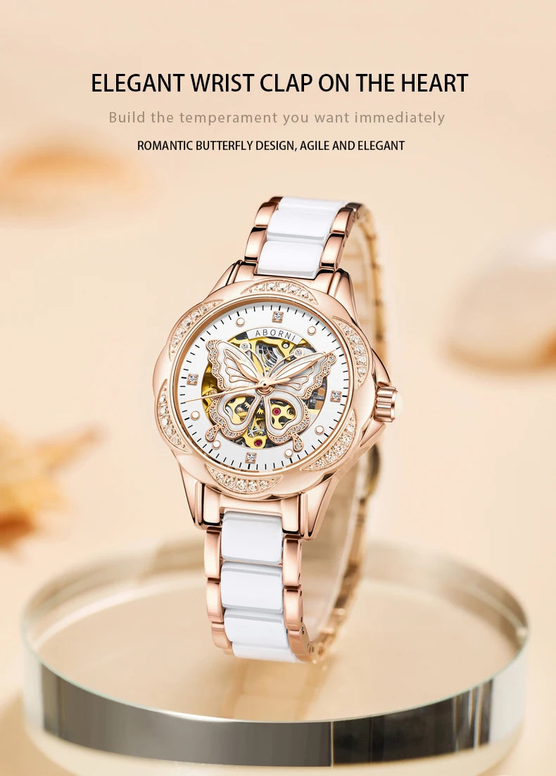 Stainless Steel Automatic Mechanical Watch
