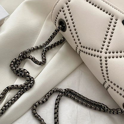 Rivet Vintage Chain Crossbody Bag