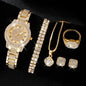 Full 5-Piece Jewelry Watch Suite