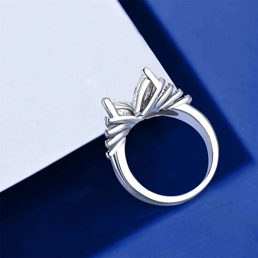 Butterfly Diamond 18k Gold Ring