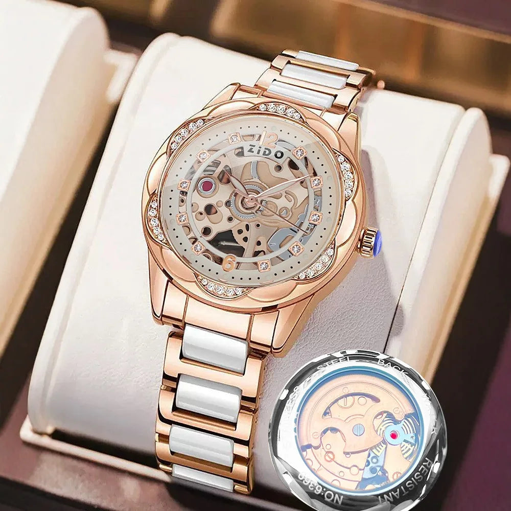Stainless Steel Automatic Mechanical Watch